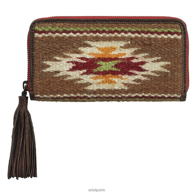 RJ66P3739 pochette sheridan Ariat accessoires brun femmes