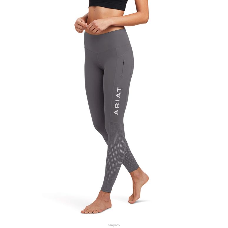 RJ66P2629 siège complet eos serré Ariat bas gris prune vieux femmes