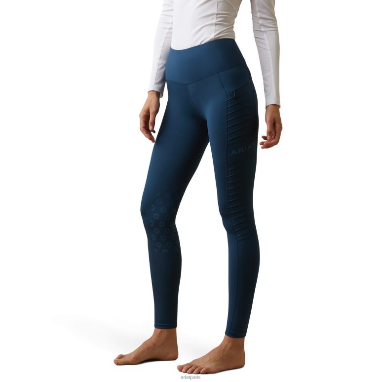 RJ66P2640 eos moto genouillère serrée Ariat bas pétrole profond femmes