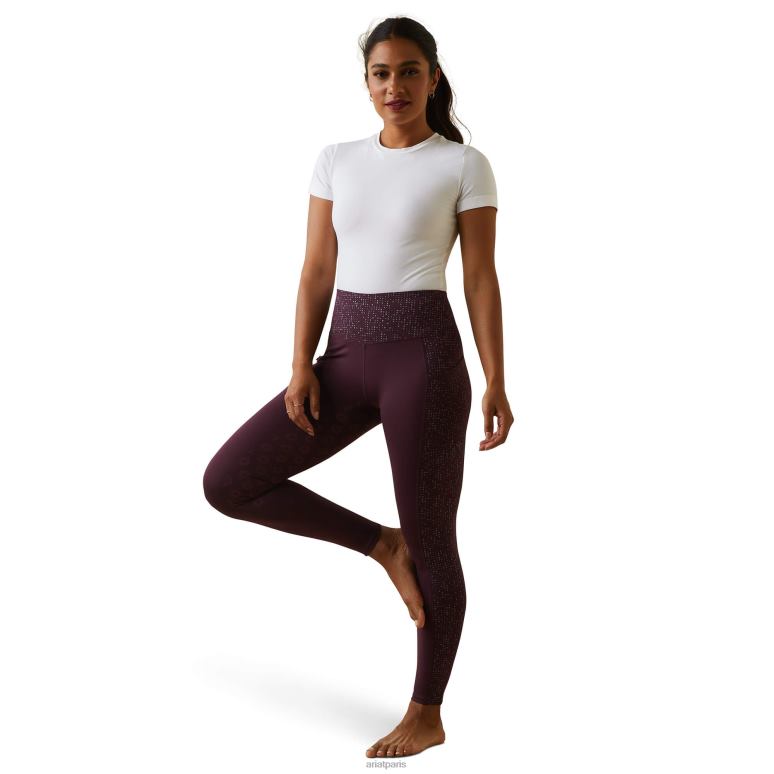 RJ66P2659 eos lumina siège complet serré Ariat bas mûre femmes