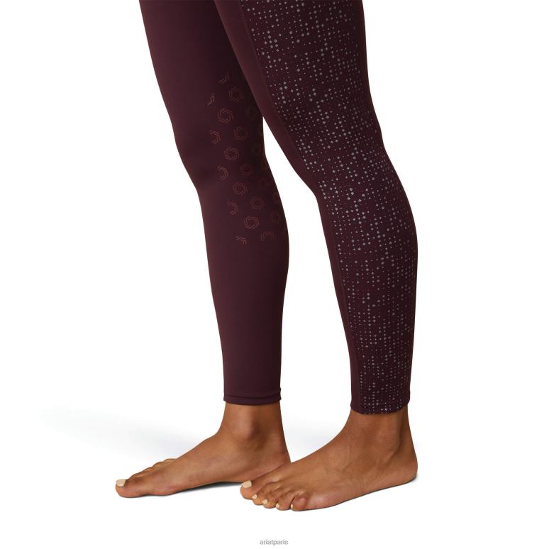 RJ66P2664 eos lumina genouillère serrée Ariat bas mûre femmes