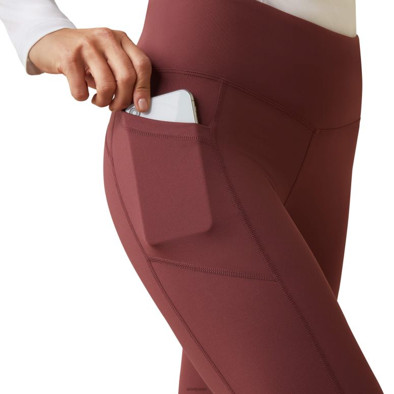 RJ66P2672 tek serré Ariat bas gingembre sauvage femmes