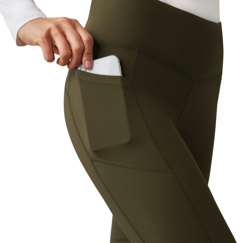 RJ66P2673 tek serré Ariat bas brouillard forestier femmes