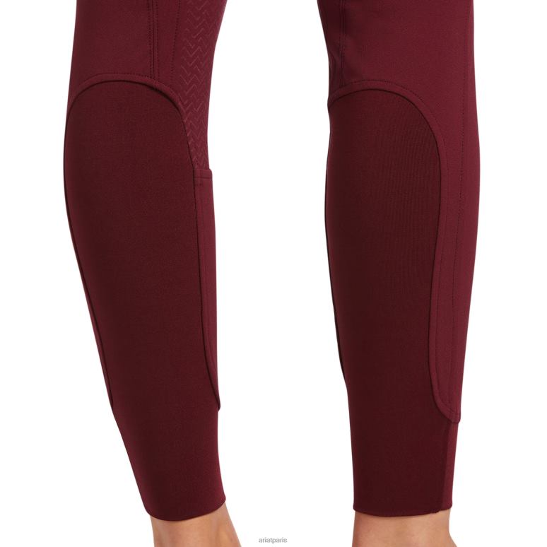 RJ66P2691 culasse prélude avec genouillère Ariat bas zinfandel femmes