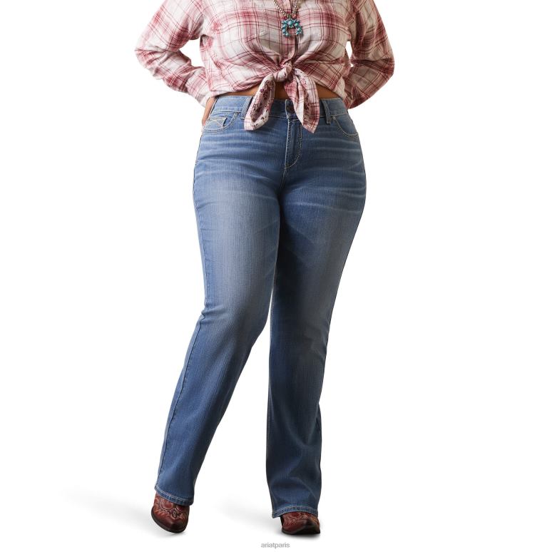 RJ66P2508 réel. Jean bootcut Jayla taille parfaite Ariat bas Tennessee femmes