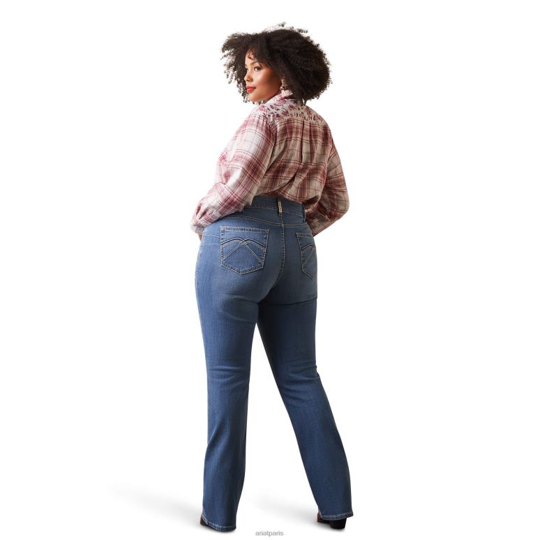 RJ66P2508 réel. Jean bootcut Jayla taille parfaite Ariat bas Tennessee femmes