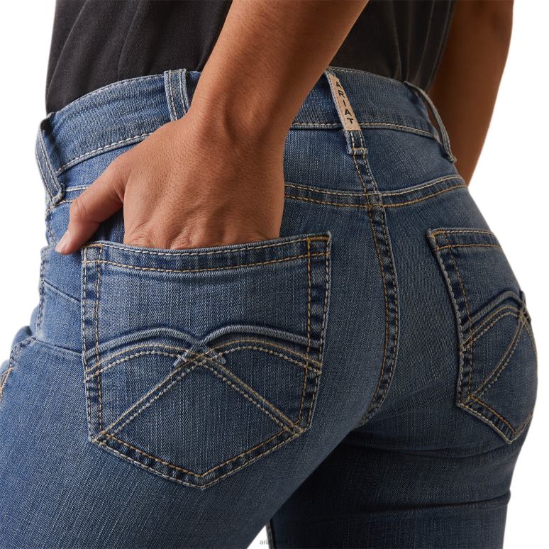 RJ66P2508 réel. Jean bootcut Jayla taille parfaite Ariat bas Tennessee femmes