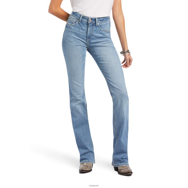 RJ66P2511 réel. Jean bootcut Felicity taille haute Ariat bas Colorado femmes