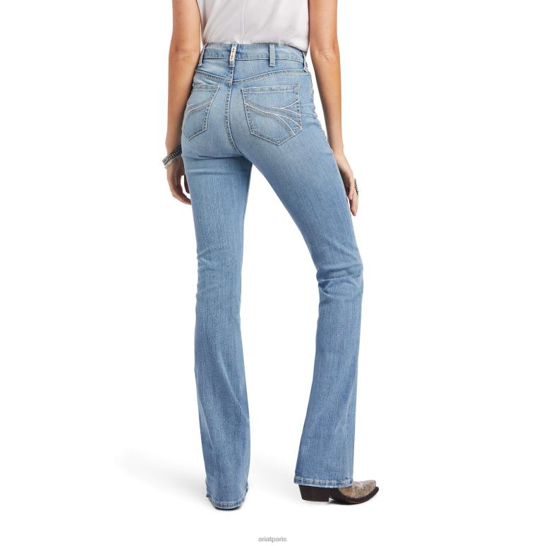 RJ66P2511 réel. Jean bootcut Felicity taille haute Ariat bas Colorado femmes