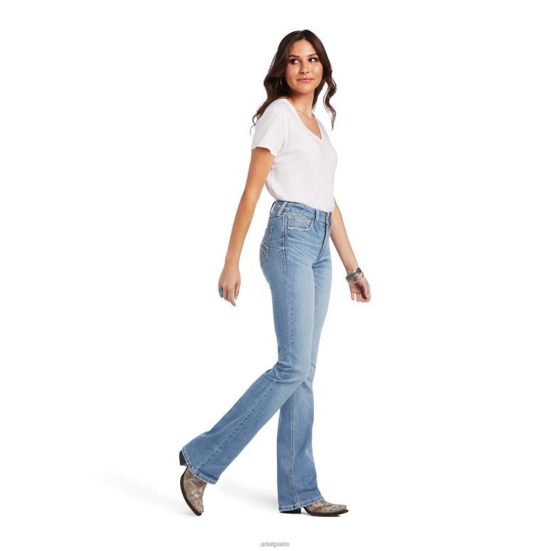 RJ66P2511 réel. Jean bootcut Felicity taille haute Ariat bas Colorado femmes