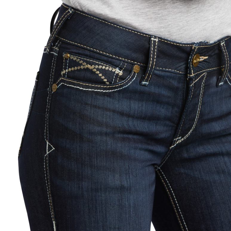 RJ66P2527 réel. jean bootcut contessa taille parfaite Ariat bas nashville femmes