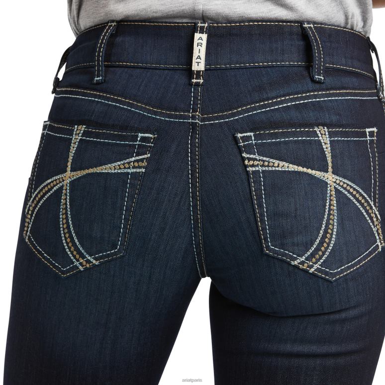 RJ66P2527 réel. jean bootcut contessa taille parfaite Ariat bas nashville femmes