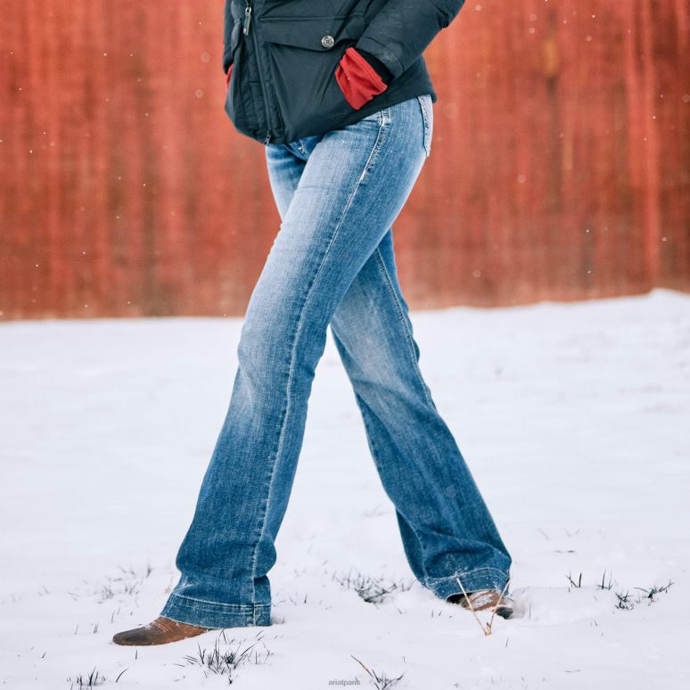 RJ66P2545 pantalon slim Daphné jean large Ariat bas Toronto femmes