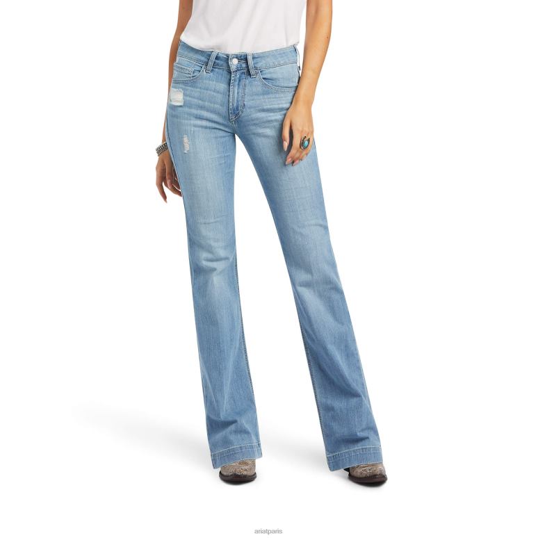 RJ66P2548 pantalon slim aisha jean large Ariat bas Ohio femmes