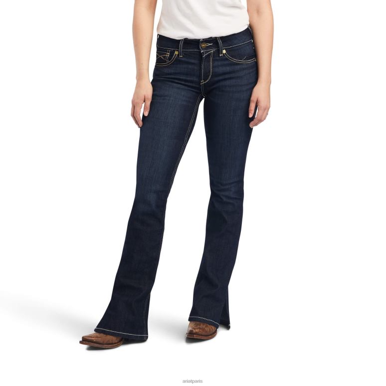 RJ66P2557 réel. Jean bootcut Danna à taille parfaite et flèche Ariat bas nashville femmes