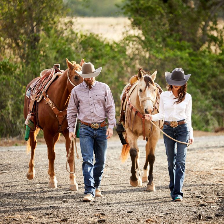 RJ66P2562 pantalon slim ryki jean Ariat bas Missouri femmes