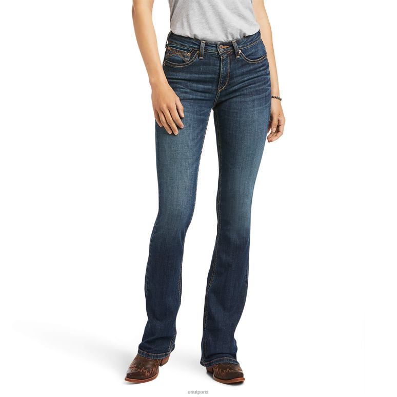 RJ66P2576 réel. jean bootcut fernanda taille haute Ariat bas Arkansas femmes
