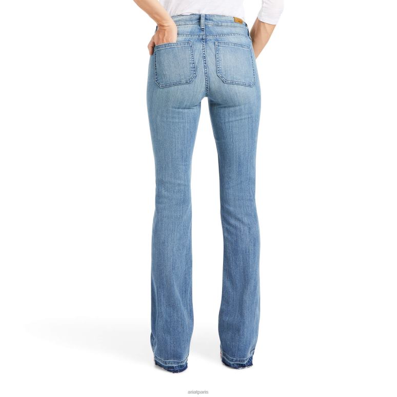 RJ66P2585 pantalon slim vivianne jean large Ariat bas Alabama femmes