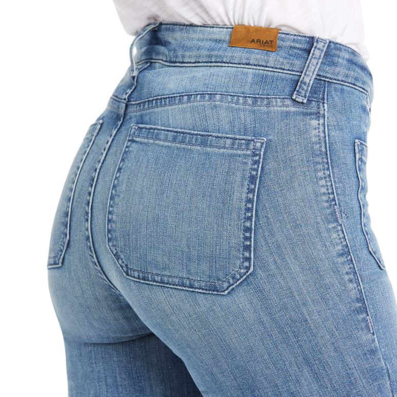 RJ66P2585 pantalon slim vivianne jean large Ariat bas Alabama femmes