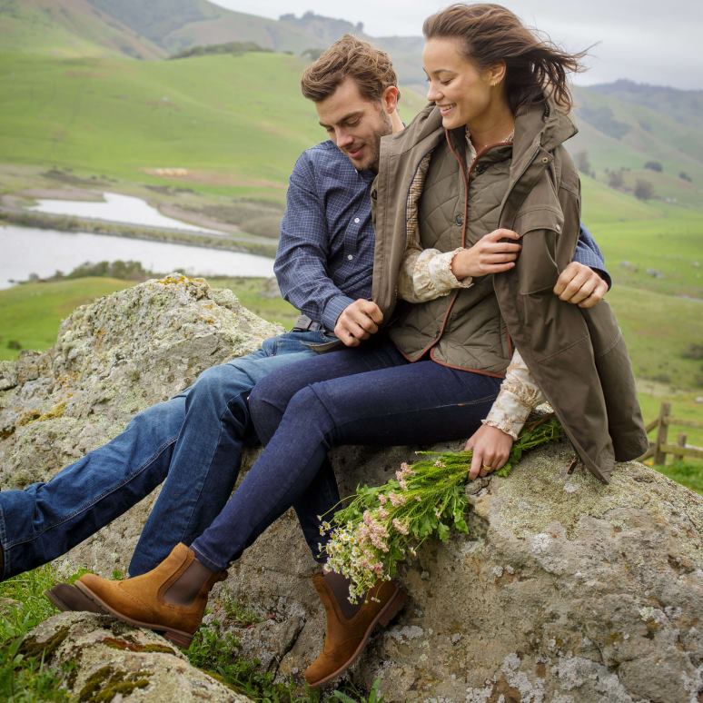 RJ66P2588 jean skinny sidewinder ultra extensible à taille parfaite Ariat bas rincer femmes