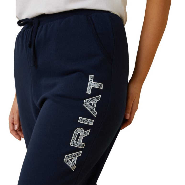 RJ66P2642 vrai jogger Ariat bas éclipse marine femmes
