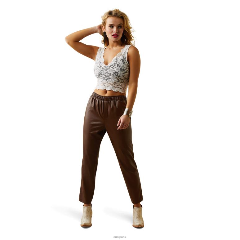 RJ66P2657 pantalon de jogging petite ville Ariat bas fondant à fondue femmes