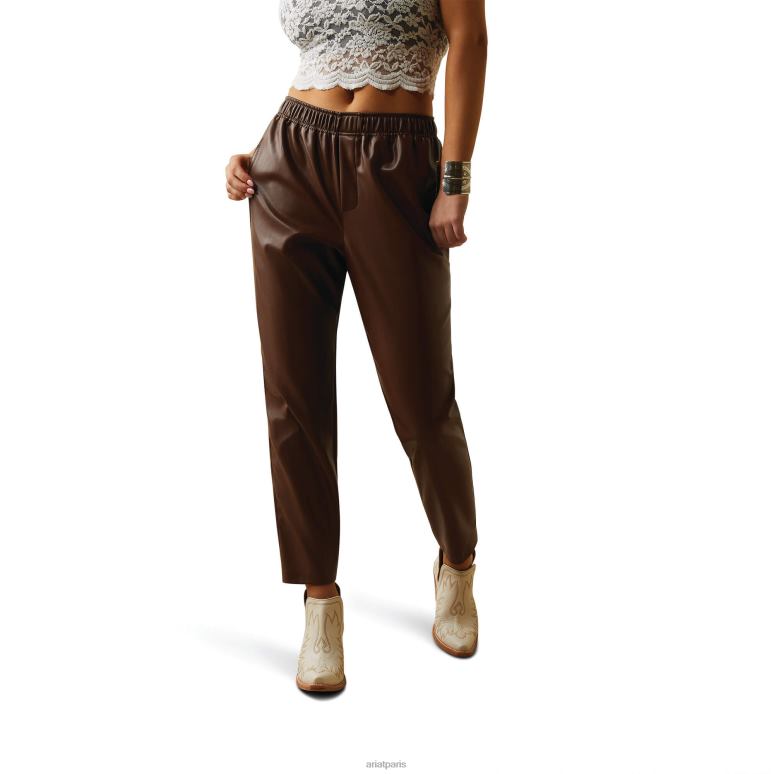 RJ66P2657 pantalon de jogging petite ville Ariat bas fondant à fondue femmes