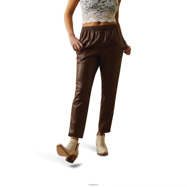 RJ66P2657 pantalon de jogging petite ville Ariat bas fondant à fondue femmes