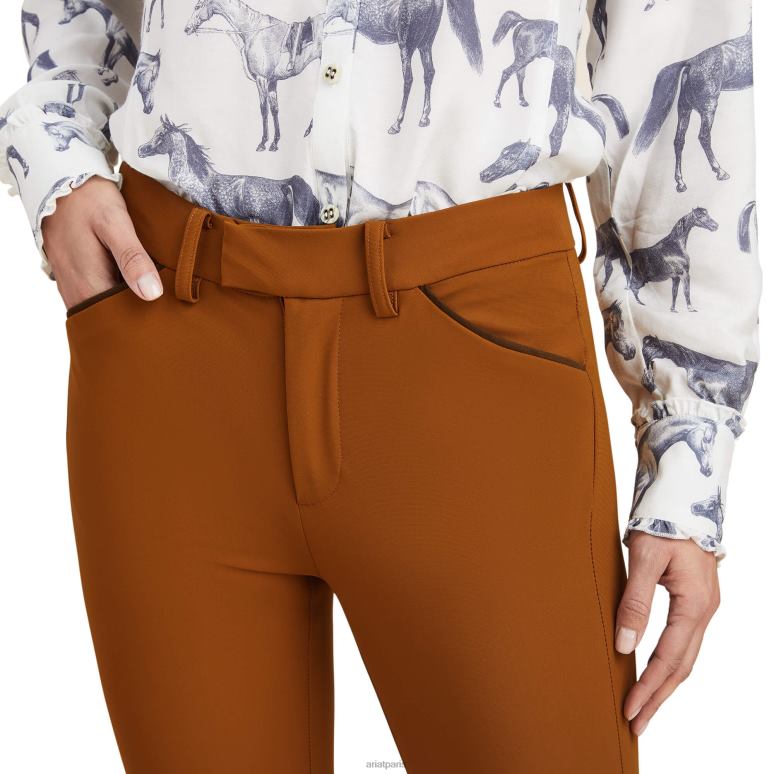 RJ66P2660 pantalon marlow Ariat bas châtaigne femmes