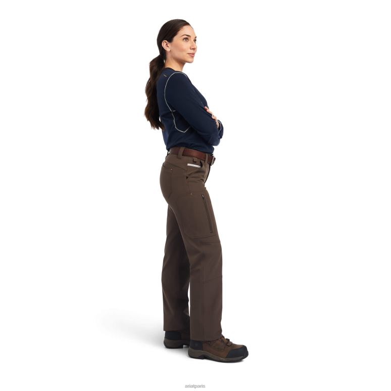 RJ66P2667 pantalon droit softshell dritek rebar durastretch Ariat bas roitelet femmes