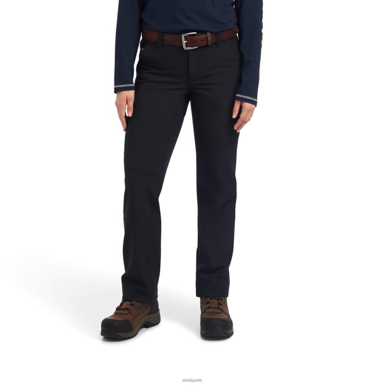 RJ66P2668 pantalon droit softshell dritek rebar durastretch Ariat bas noir femmes