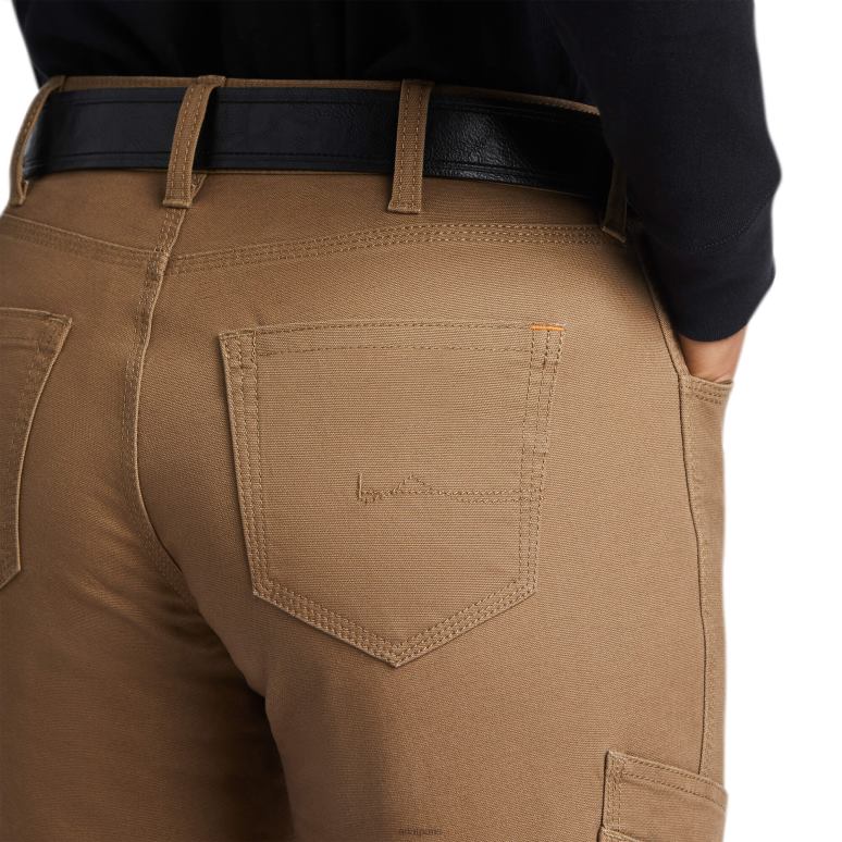 RJ66P2684 pantalon à jambe droite résistant en durastretch Ariat bas kaki des champs femmes