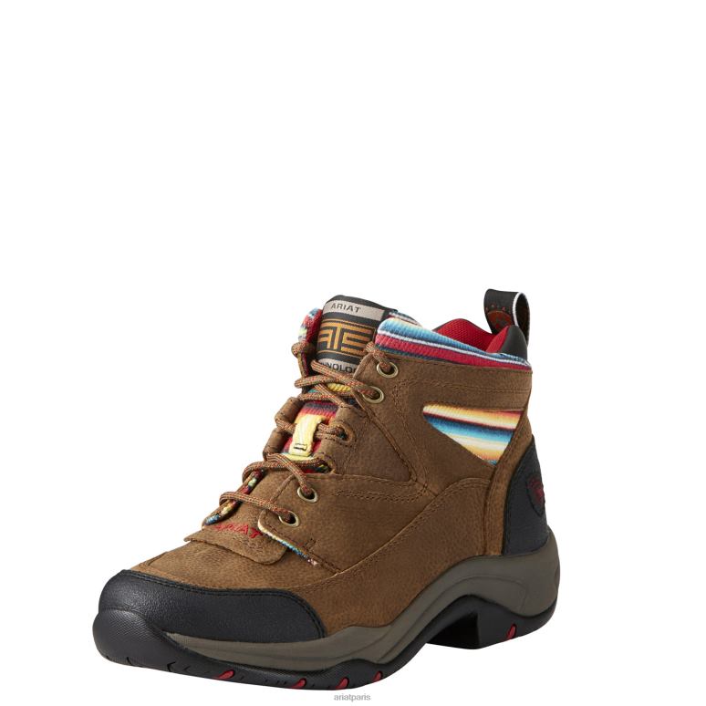RJ66P2177 botte de terrain Ariat chaussure noyer/sérapé femmes