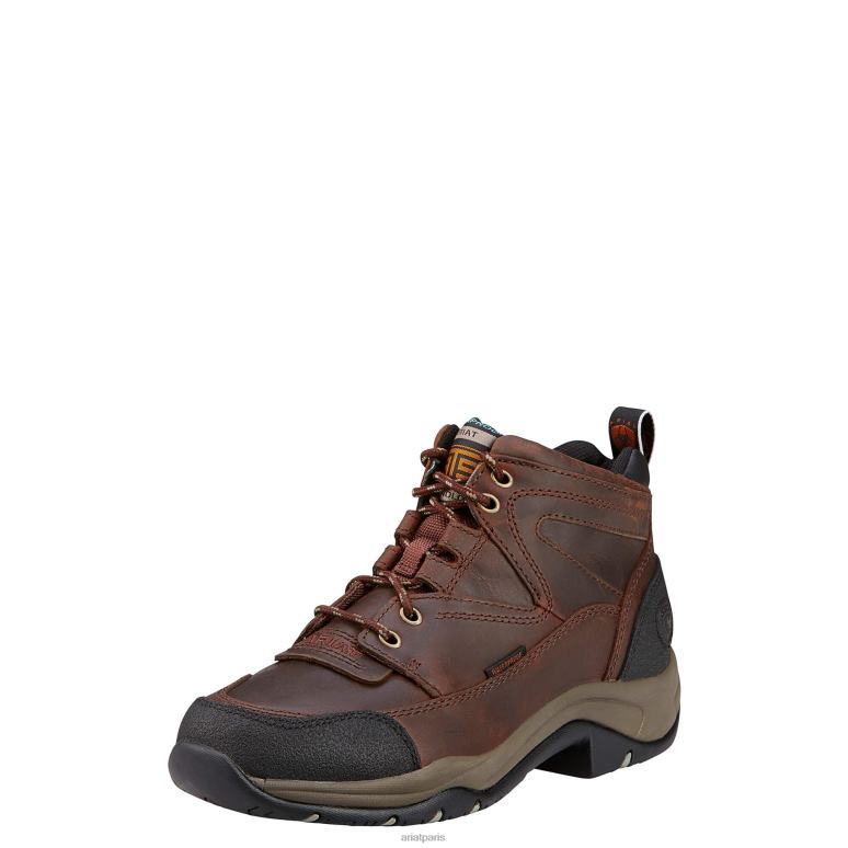 RJ66P2200 botte imperméable de terrain Ariat chaussure cuivre femmes