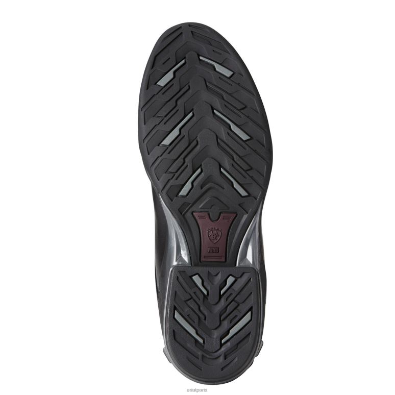 RJ66P2313 v sport zip haut Ariat chaussure entièrement noir femmes