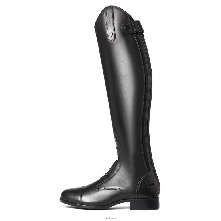 RJ66P2314 botte d'équitation haute à fermeture éclair Heritage Contour II Field Ariat chaussure noir femmes
