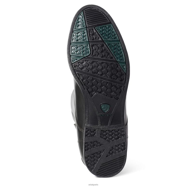 RJ66P2314 botte d'équitation haute à fermeture éclair Heritage Contour II Field Ariat chaussure noir femmes