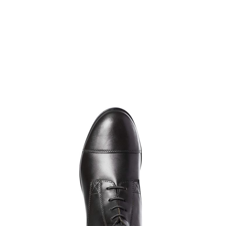RJ66P2314 botte d'équitation haute à fermeture éclair Heritage Contour II Field Ariat chaussure noir femmes
