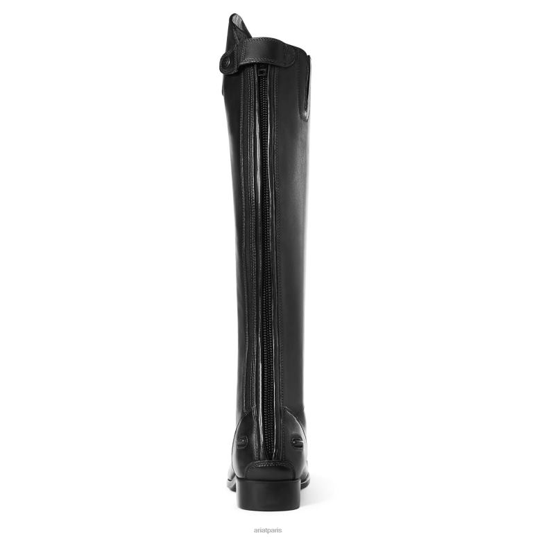 RJ66P2314 botte d'équitation haute à fermeture éclair Heritage Contour II Field Ariat chaussure noir femmes