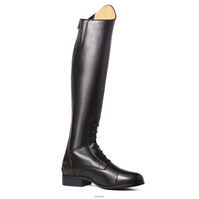 RJ66P2314 botte d'équitation haute à fermeture éclair Heritage Contour II Field Ariat chaussure noir femmes