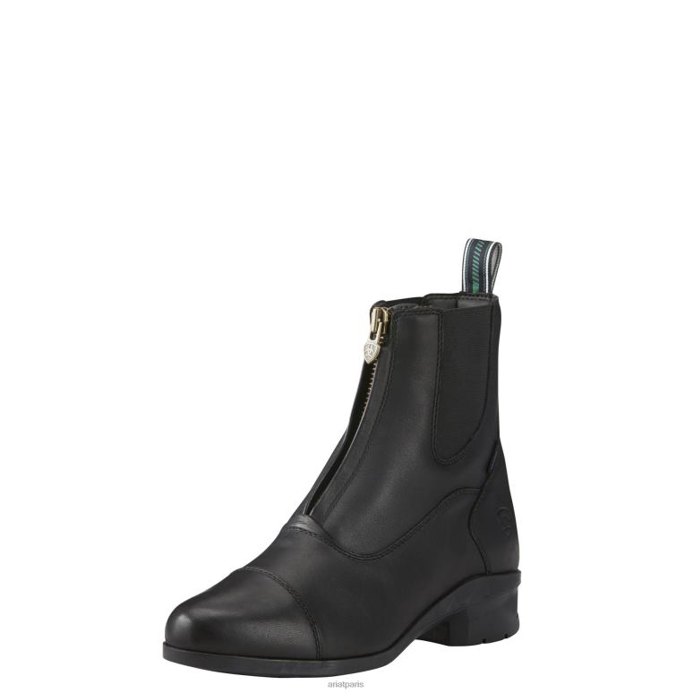 RJ66P2318 botte de paddock imperméable à fermeture éclair Heritage IV Ariat chaussure noir femmes