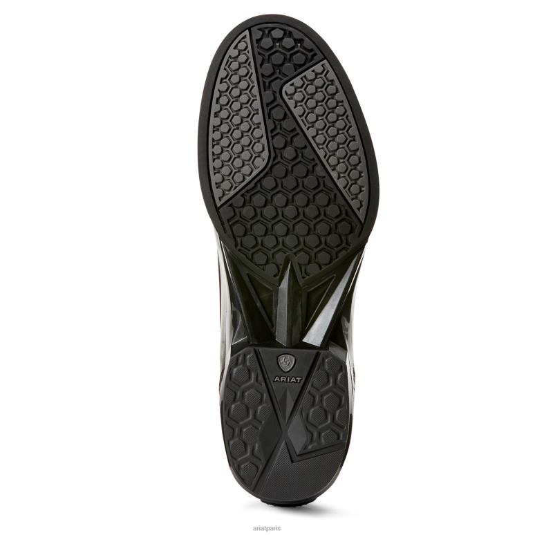 RJ66P2334 botte de paddock performer nitro Ariat chaussure chocolat ciré femmes
