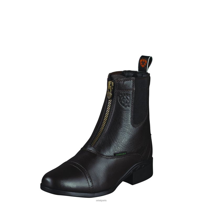 RJ66P2340 botte de paddock zippée Heritage Breeze Ariat chaussure chocolat femmes