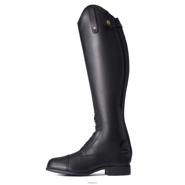 RJ66P2342 Botte d'équitation haute isolée et imperméable Heritage Contour II Ariat chaussure noir femmes