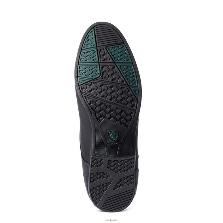 RJ66P2342 Botte d'équitation haute isolée et imperméable Heritage Contour II Ariat chaussure noir femmes
