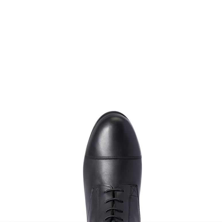 RJ66P2342 Botte d'équitation haute isolée et imperméable Heritage Contour II Ariat chaussure noir femmes