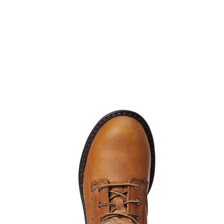 RJ66P2384 botte de travail à bout composite Macey Ariat chaussure cacahuète foncée femmes