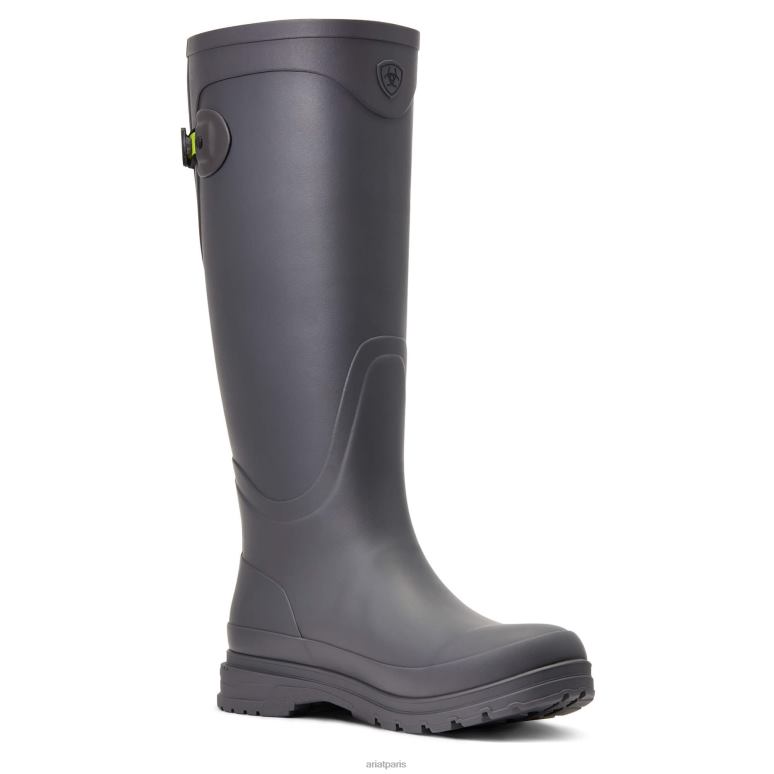 RJ66P2367 botte en caoutchouc Kelmarsh Ariat chaussure gris femmes