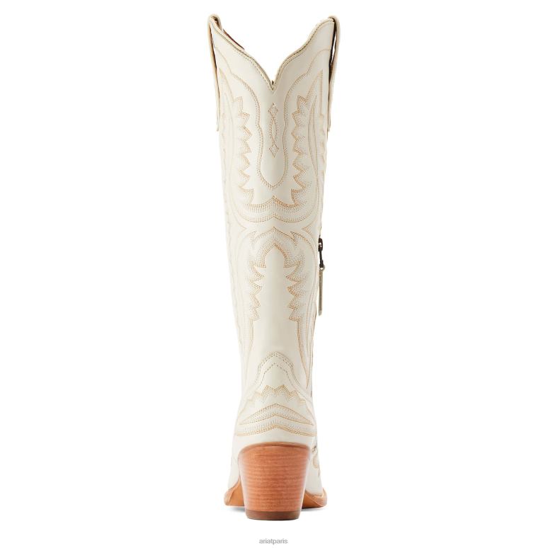 RJ66P2064 botte western casanova Ariat chaussure blanc femmes
