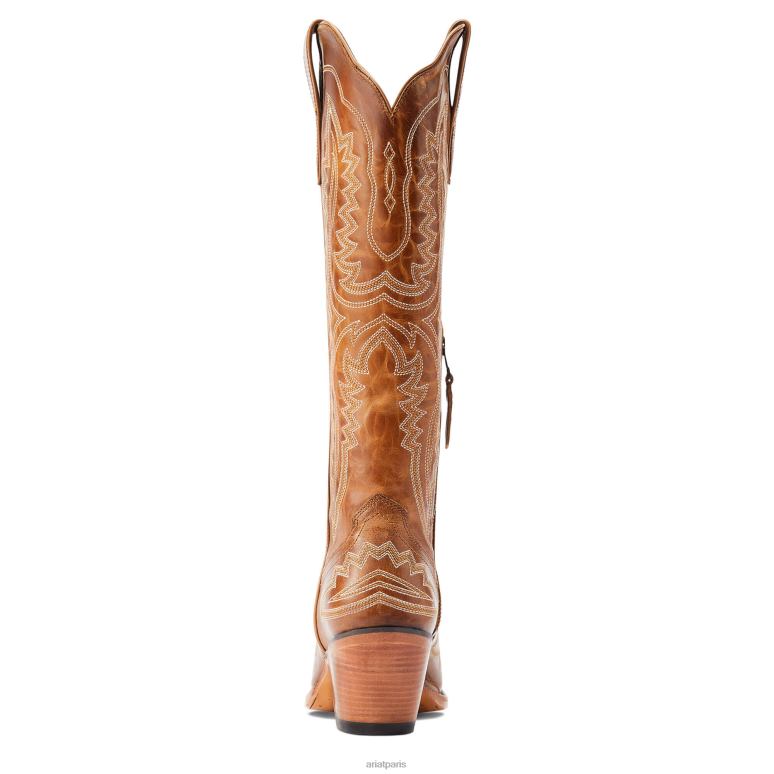 RJ66P2066 botte western casanova Ariat chaussure nuances de grain femmes